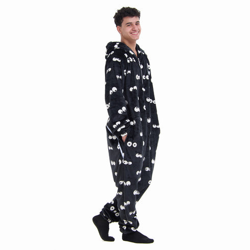 Snuggs Blanket Onesie Black Eyes